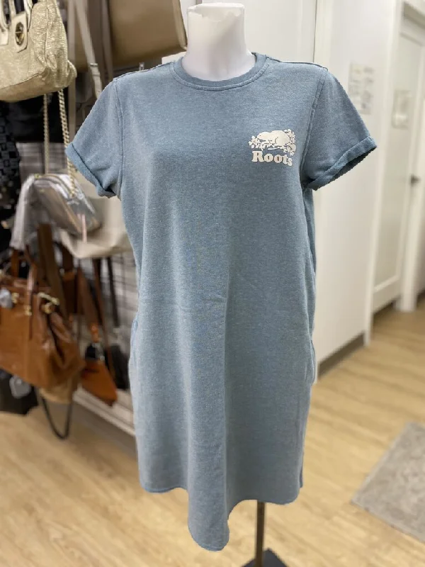 Roots sweatshirt dress M Hoodie Dress Longline Feminine