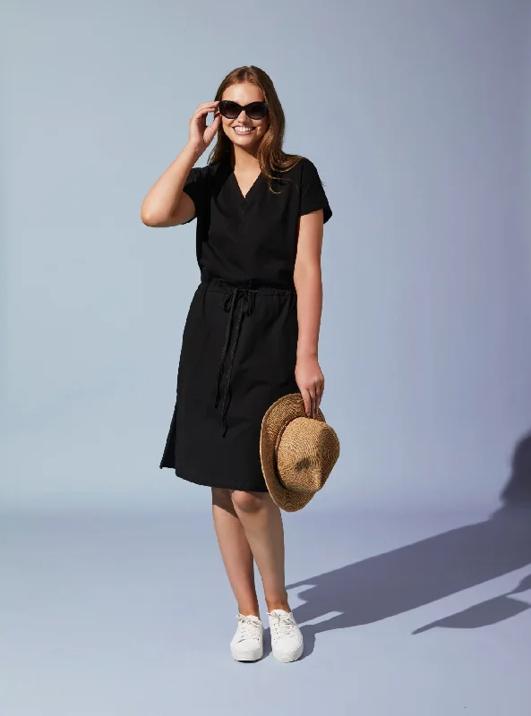 Solero T-Shirt Dress Sequined Glittery Shiny