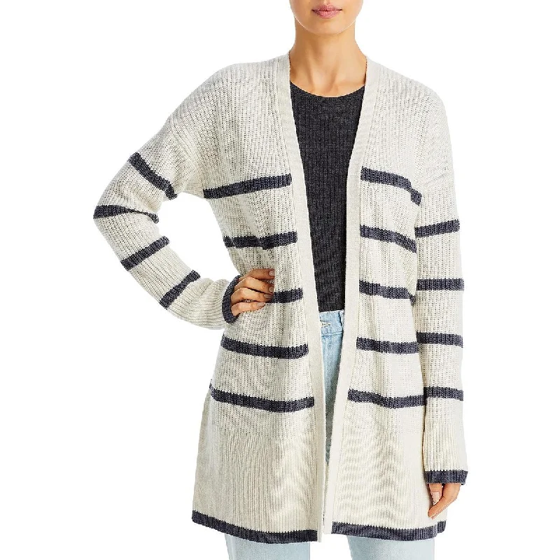 Splendid Womens Elsie Wool Blend Striped Cardigan Sweater Collared Crew Neck Turtle Neck Splendid Womens Elsie Wool Blend Striped Cardigan Sweater Collared Crew Neck Turtle Neck