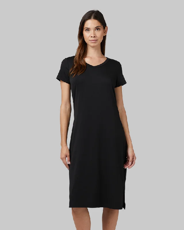 WOMEN'S COOL T-SHIRT DRESS Anti-Pilling Machine Wash Handmade