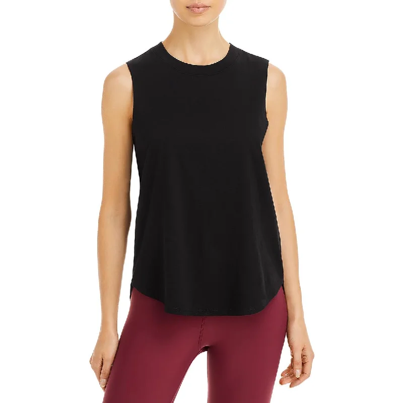 Aqua Womens Knit Cotton Tank Top fashionable tank top