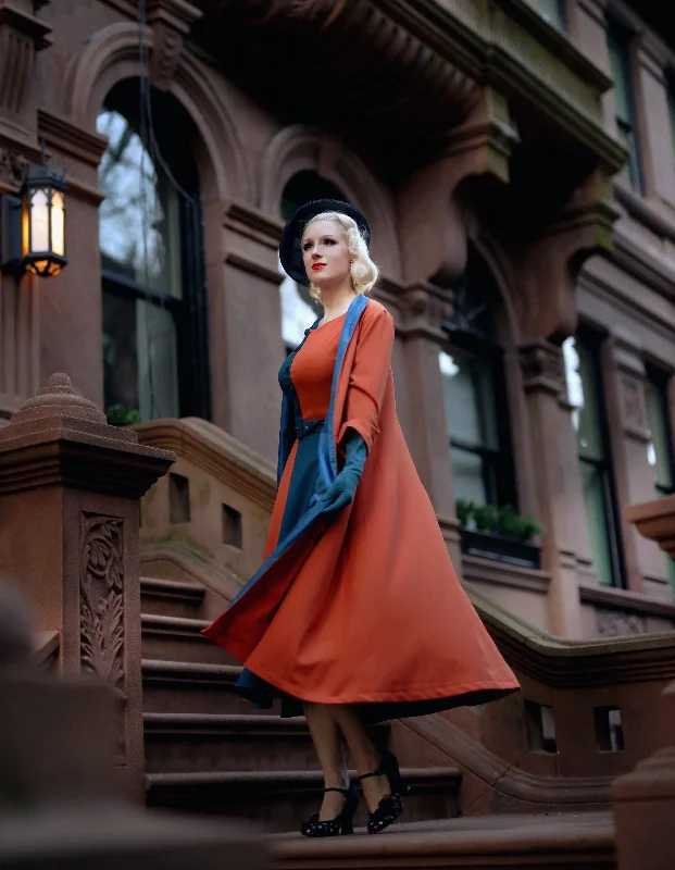 MARILYN coat- retro vintage coat Velvet Evening Cape