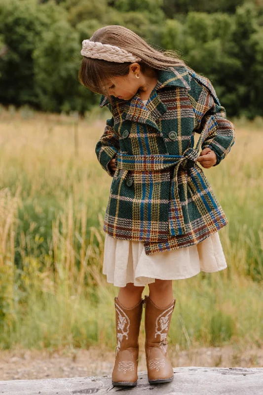 Mini Holly Plaid Coat - FINAL SALE Warmth-Enhanced Parka