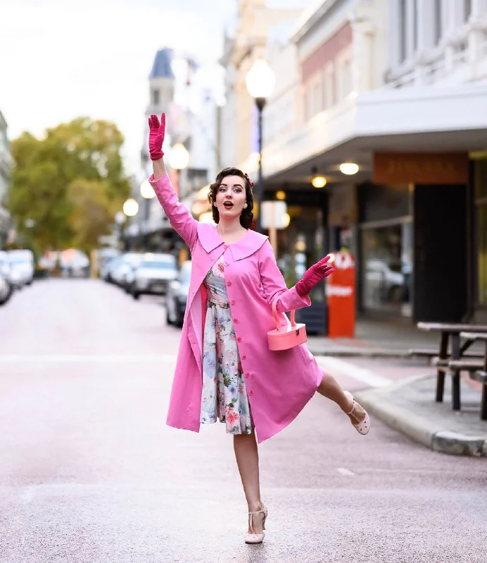 Monica coat- retro vintage coat Stretchy Active Jacket