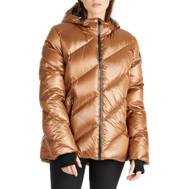 Pajar Women's Nelli Quilted Down Fill Water Repellant Hooded Short Puffer Coat Puffy Insulated Vest Pajar Women's Nelli Quilted Down Fill Water Repellant Hooded Short Puffer Coat Puffy Insulated Vest