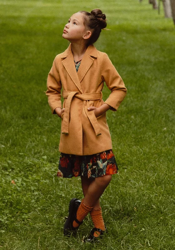 Mini Sloane Coat in Camel - FINAL SALE Hooded Puffer Anorak