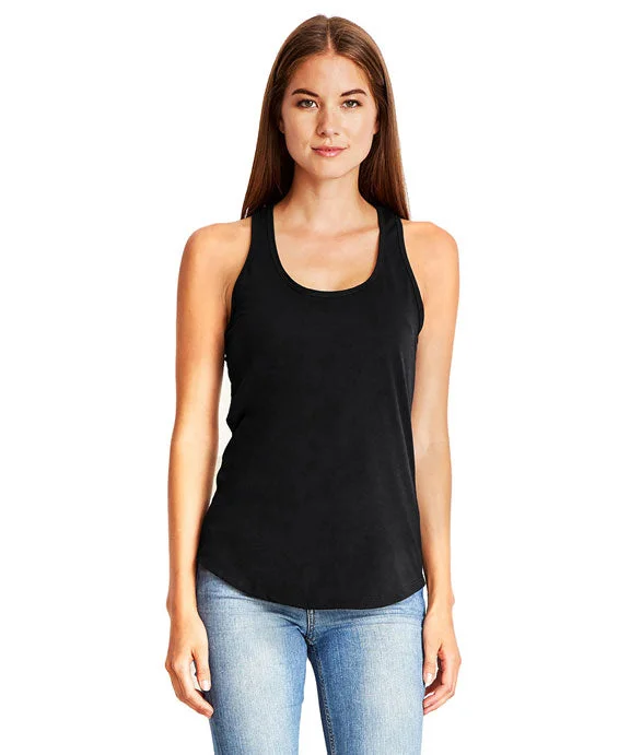 6338 - Next Level Ladies Gathered Racerback Tank Top seamless tank top