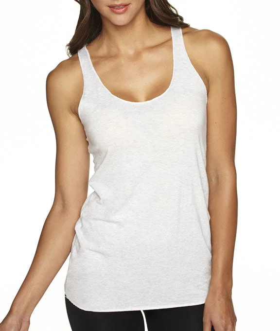 6733 - Next Level Ladies Tri-Blend Racerback Tank Top modal blend tank