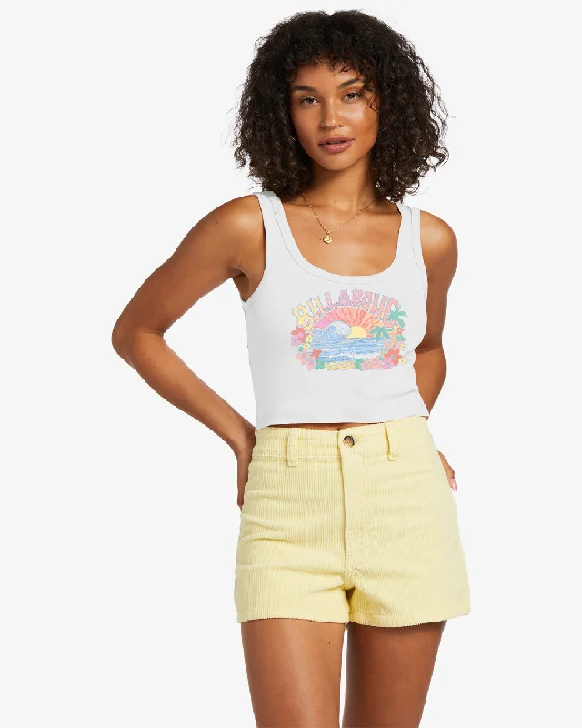 Stay Salty Tank Top - Salt Crystal casual tank top