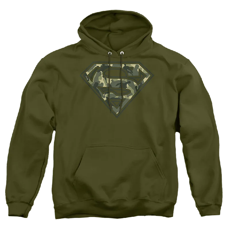 Superman Super Camo - Pullover Hoodie