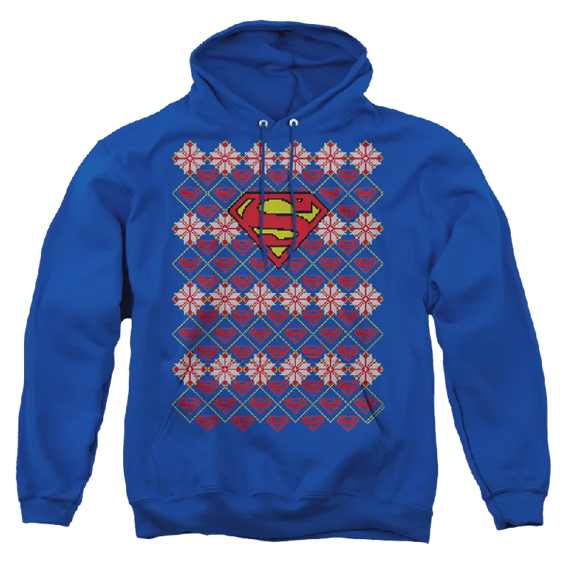 Superman Superman Christmas Sweater - Pullover Hoodie